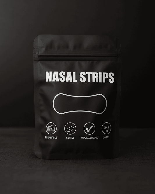 Tiras nasales FacialGrow para mejorar la respiración y la ventilación pulmonar.