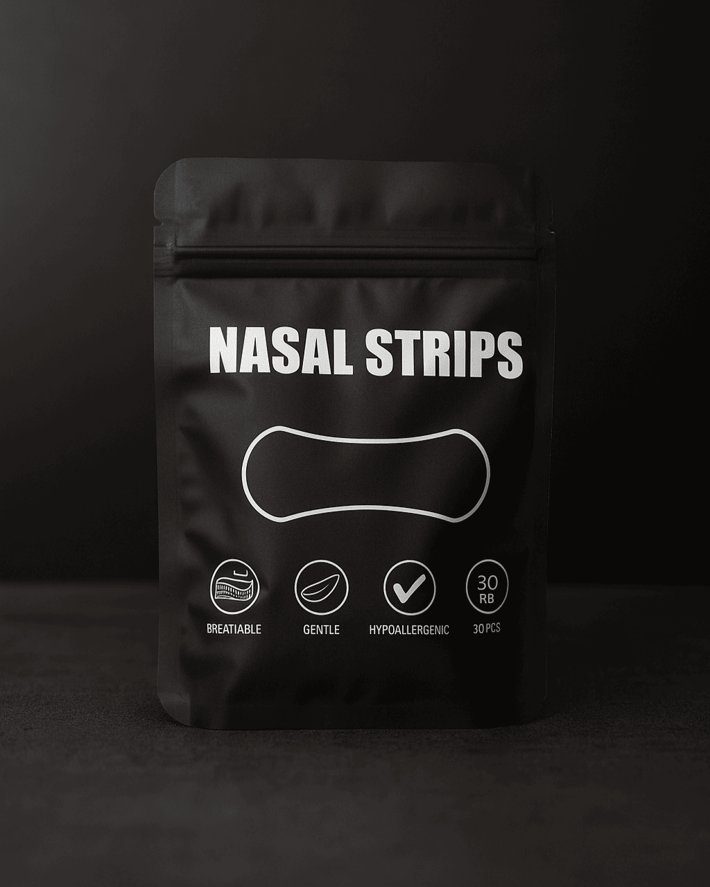 Tiras nasales FacialGrow para mejorar la respiración y la ventilación pulmonar.